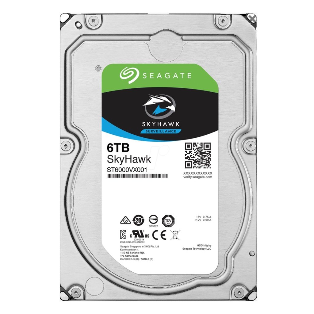 Imagen del Producto: [ST6000VX001] DISCO DURO 6TB SKYHAWK SATA III 5400 RPM CACHE 256MB 3.5" VIDEOVIGILANCIA en Area Electric