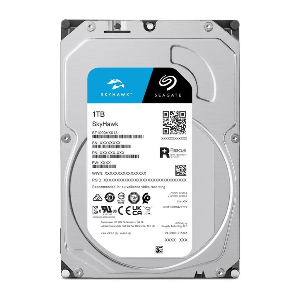 Imagen del Producto: [ST1000VX013] DISCO DURO 1TB SKYHAWK SATA III 5400 RPM CACHE 256MB 3.5" VIDEOVIGILANCIA en Area Electric