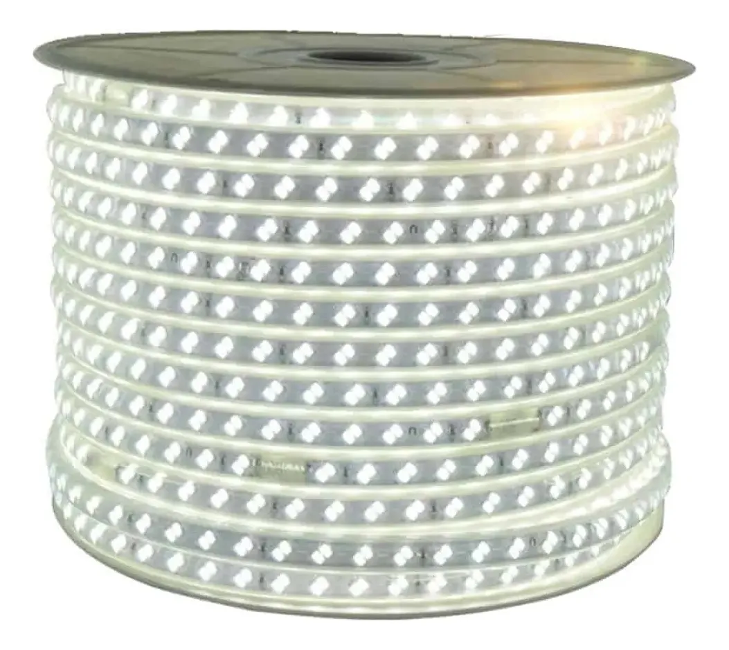 Imagen del Producto: CINTA LED BLANCA DOBLE CHIP 110V 100 MTS en Area Electric