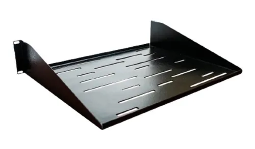 Imagen del Producto: BANDEJA DE RACK CLASICA 2U 19X12 NEGRO METALNET en Area Electric