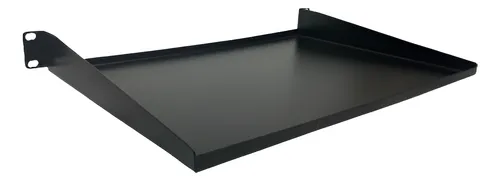 Imagen del Producto: BANDEJA DE RACK LISA 1U 19X12 COLOR NEGRO METALNET en Area Electric