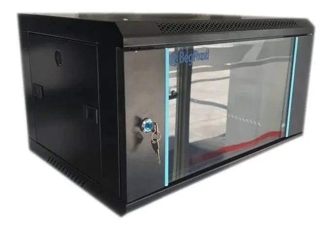 Imagen del Producto: GABINETE RACK CERRADO 9U 600X450MM BEGPROD en Area Electric