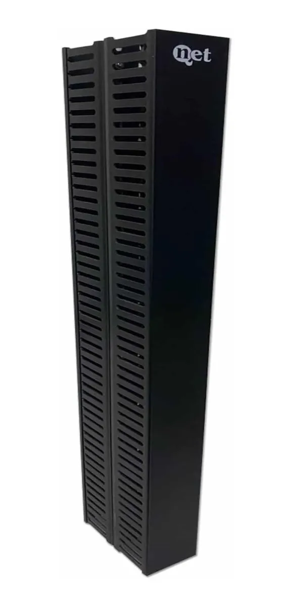 Imagen del Producto: ORGANIZADOR VERTICAL FRENTE Y ATRAS 80 MM X 20 MM 2 MTS en Area Electric