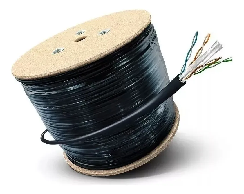 Imagen del Producto: CABLE UTP CAT6/ 305M/ BOBINA/EXTERIOR/ NEGRO en Area Electric