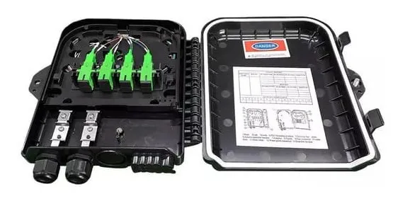 Imagen del Producto: CAJA F.O NAP 1X16 CON SPLITTER SC APC QNET en Area Electric