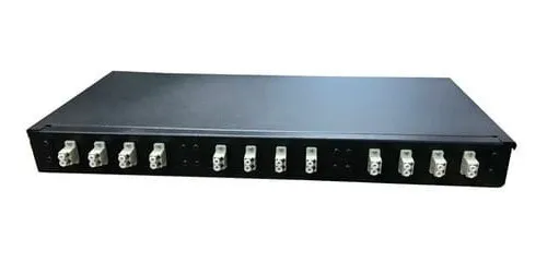 Imagen del Producto: BANDEJA F.O 12 SC/APC DUPLEX 24 HILOS SM VERDE en Area Electric