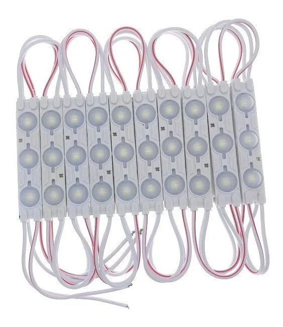 Imagen del Producto: MODULO CON 3 LUPAS BLANCAS en Area Electric