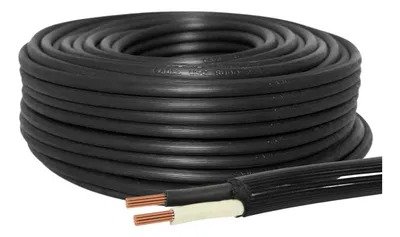 Imagen del Producto: METRO DE CABLE ST 2X18 ENGOMADO NEGRO ELECON en Area Electric