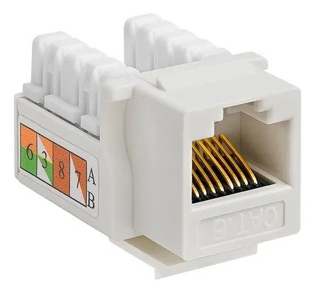 Imagen del Producto: COUPLER CAT6 BLANCO QNET en Area Electric