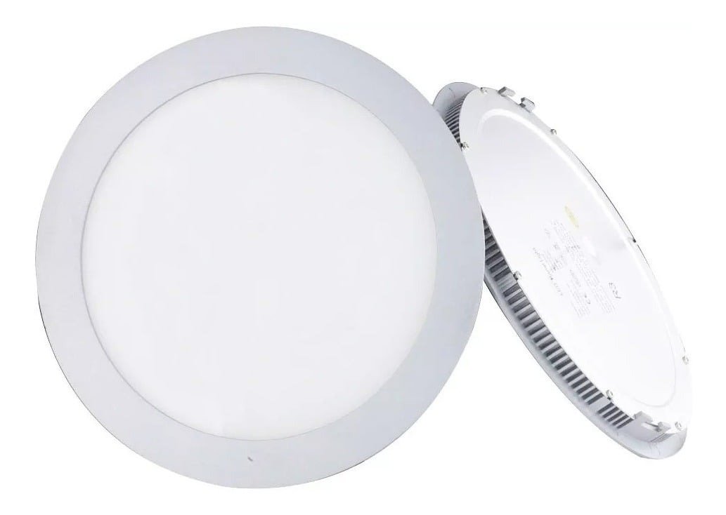 Imagen del Producto: LAMPARA REDONDA EMPOTRAR PANEL 24W 3000K CALIDA DELCA en Area Electric