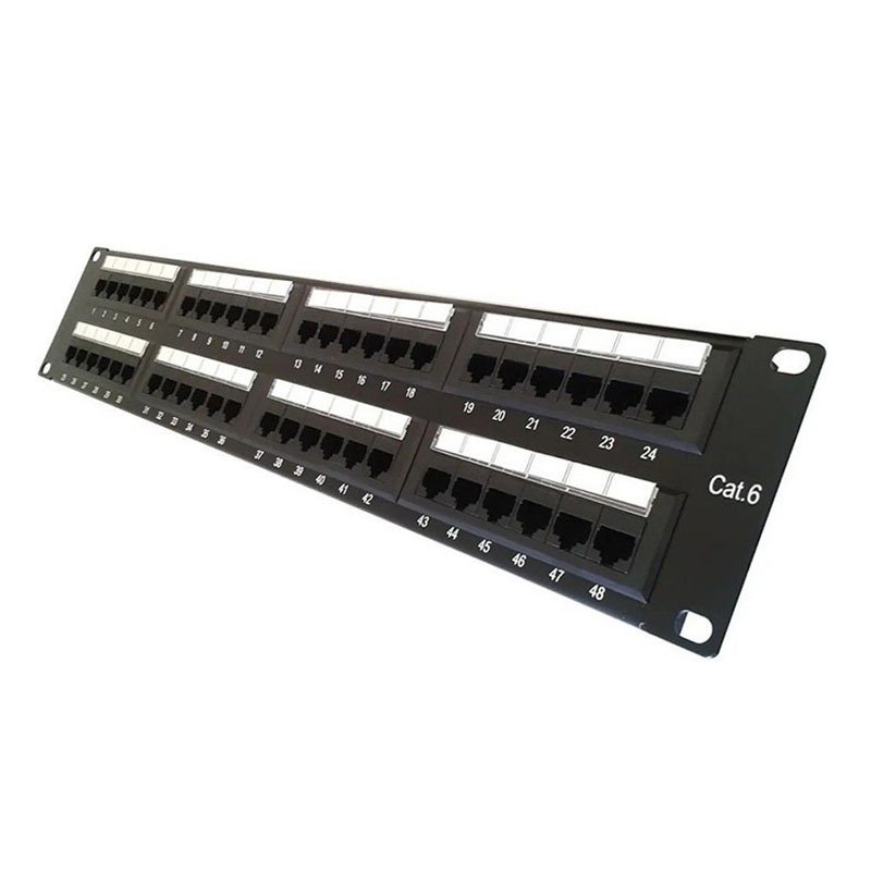 Imagen del Producto: PATCH PANEL 48 PTOS CAT6 QNET en Area Electric
