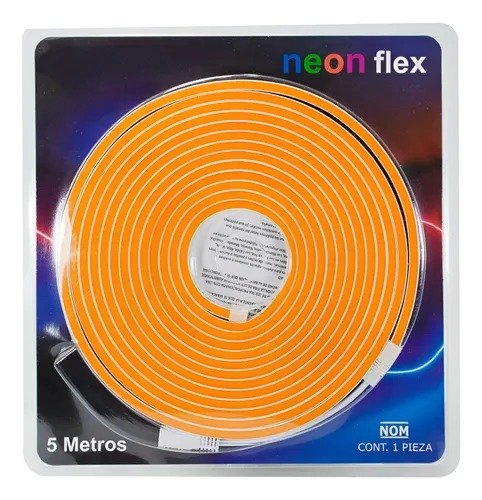 Imagen del Producto: CINTA LED DE NEON FLEX 6X12MM/ 12V / DC / 5M / NARANJA ASTORVEN en Area Electric