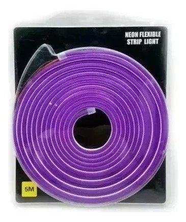 Imagen del Producto: CINTA NEON FLEX 6X12MM/12VDC/IP64/10WXM/5M/PÚRPURA/X20 ASTORVEN en Area Electric
