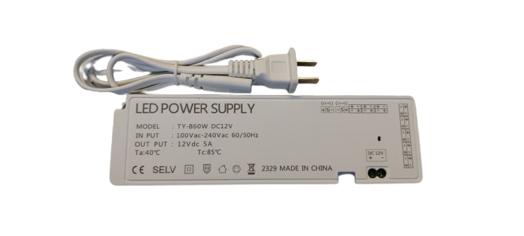 Imagen del Producto: FUENTE DE PODER PARA SENSORES/12V/60W/ MULTIVOLTAJE/50-60HZ/ASTORVE en Area Electric