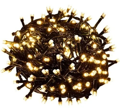 Imagen del Producto: LUCES DE NAVIDAD CABLE VERDE LUZ AMARILLA  UNI en Area Electric
