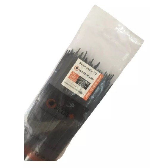 Imagen del Producto: TIRRAP WIREPLUS 3.6MM X 10 CM NEGRO 100UNID en Area Electric