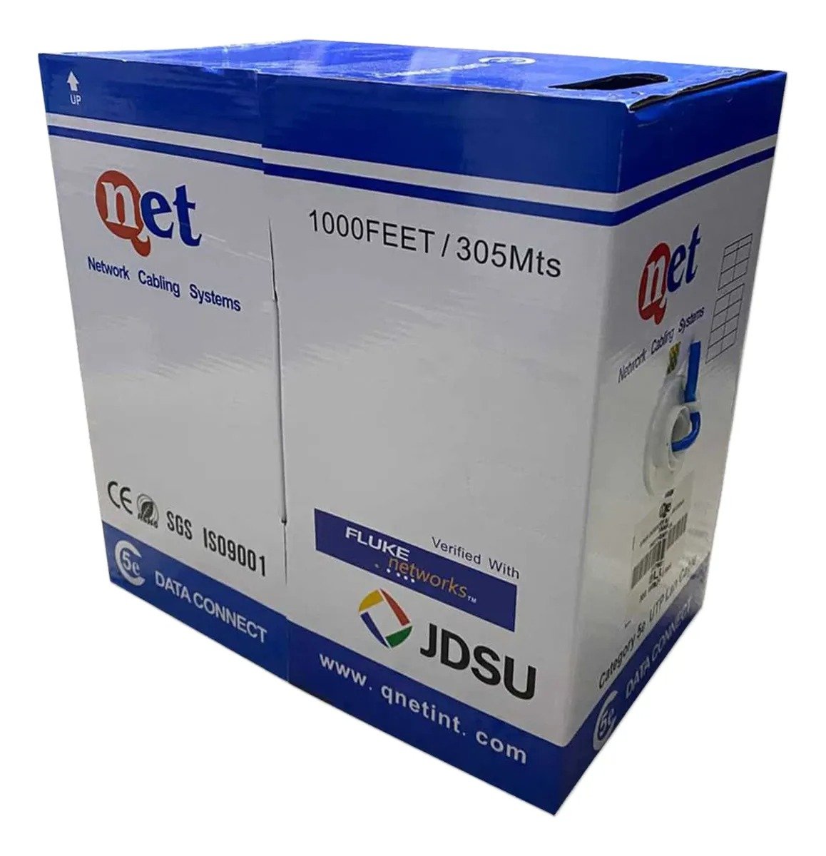 Imagen de Producto CABLE CAT6 UTP 100% COBRE QNET