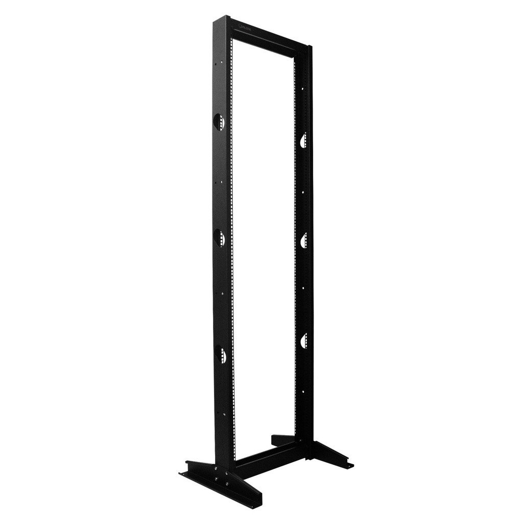 Imagen del Producto: RACK ABIERTO DE PISO 2 POSTES 42U 2.10 MTS ONLINK en Area Electric