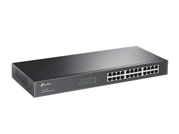 Imagen del Producto: SWITCH DE 24 PUERTOS 10/100/1000 PARA MONTAJE EN RACK TP-LINK en Area Electric