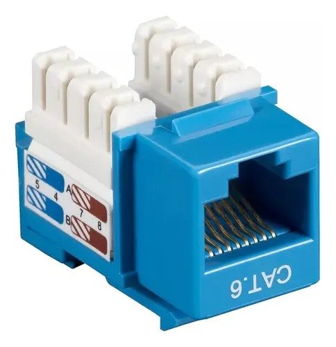Imagen del Producto: COUPLER CAT6 AZUL QNET en Area Electric