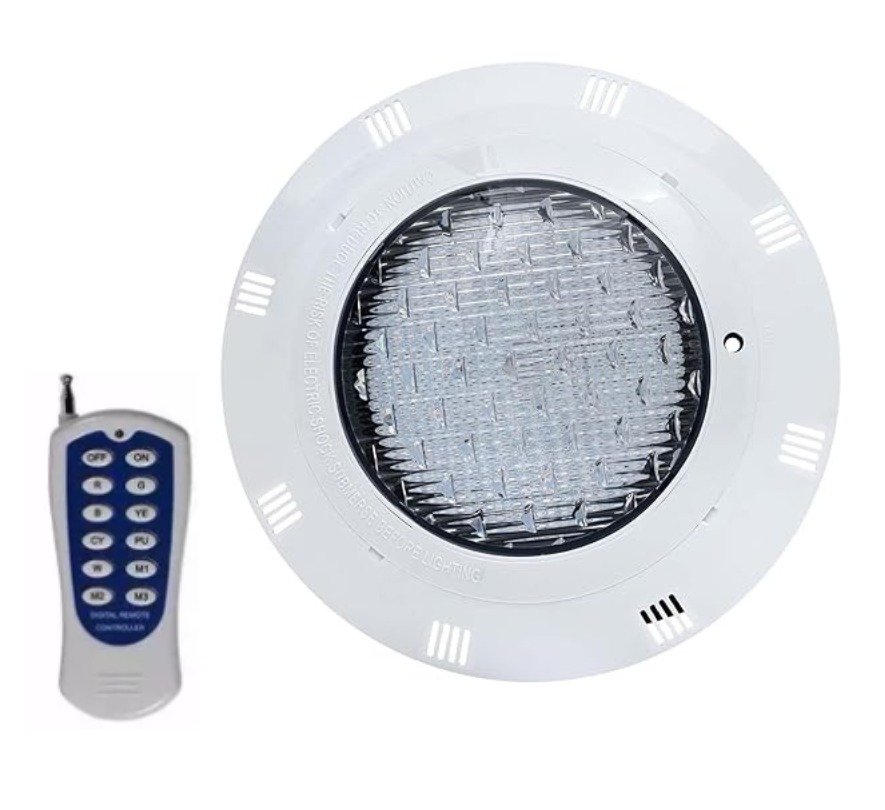Imagen del Producto: LAMPARA DE PISCINA SUMERGIBLE 12V RGB 24W CON CONTROL MERCURY en Area Electric