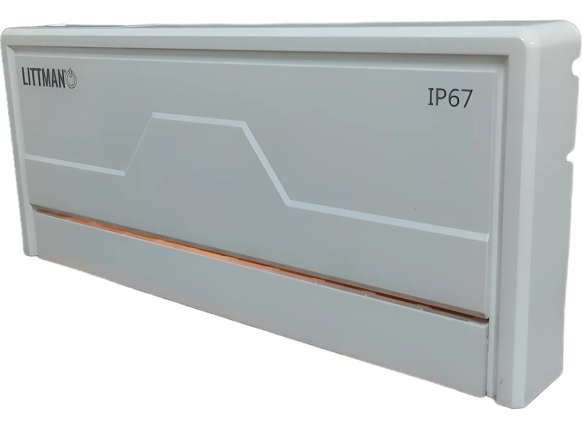 Imagen del Producto: LAMPARA LED DE EMERGENCIA PLANA 3W 3K EXTERIOR IP67 LITTMAN en Area Electric