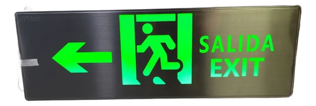 Imagen del Producto: SEÑAL LED DE EMERGENCIA IZQUIERDA DURACION 3 HORAS en Area Electric