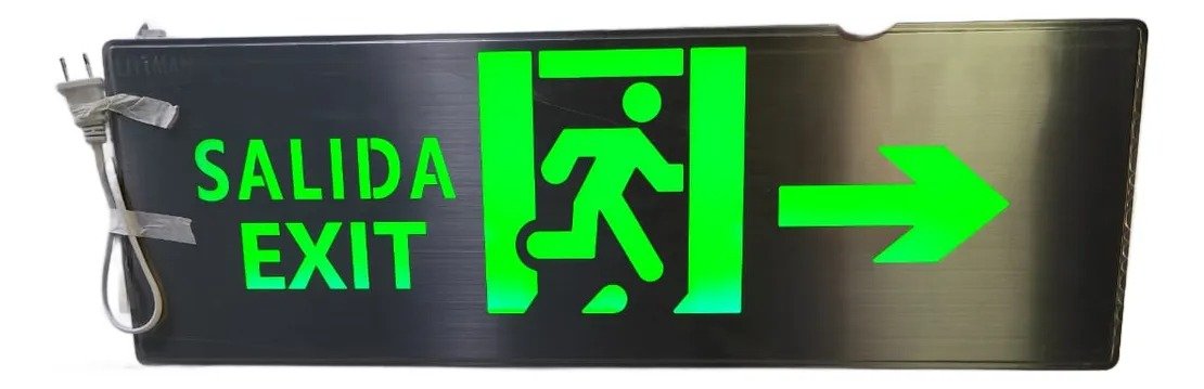 Imagen del Producto: SEÑAL LED DE EMERGENCIA DERECHA DURACION 3 HORAS en Area Electric