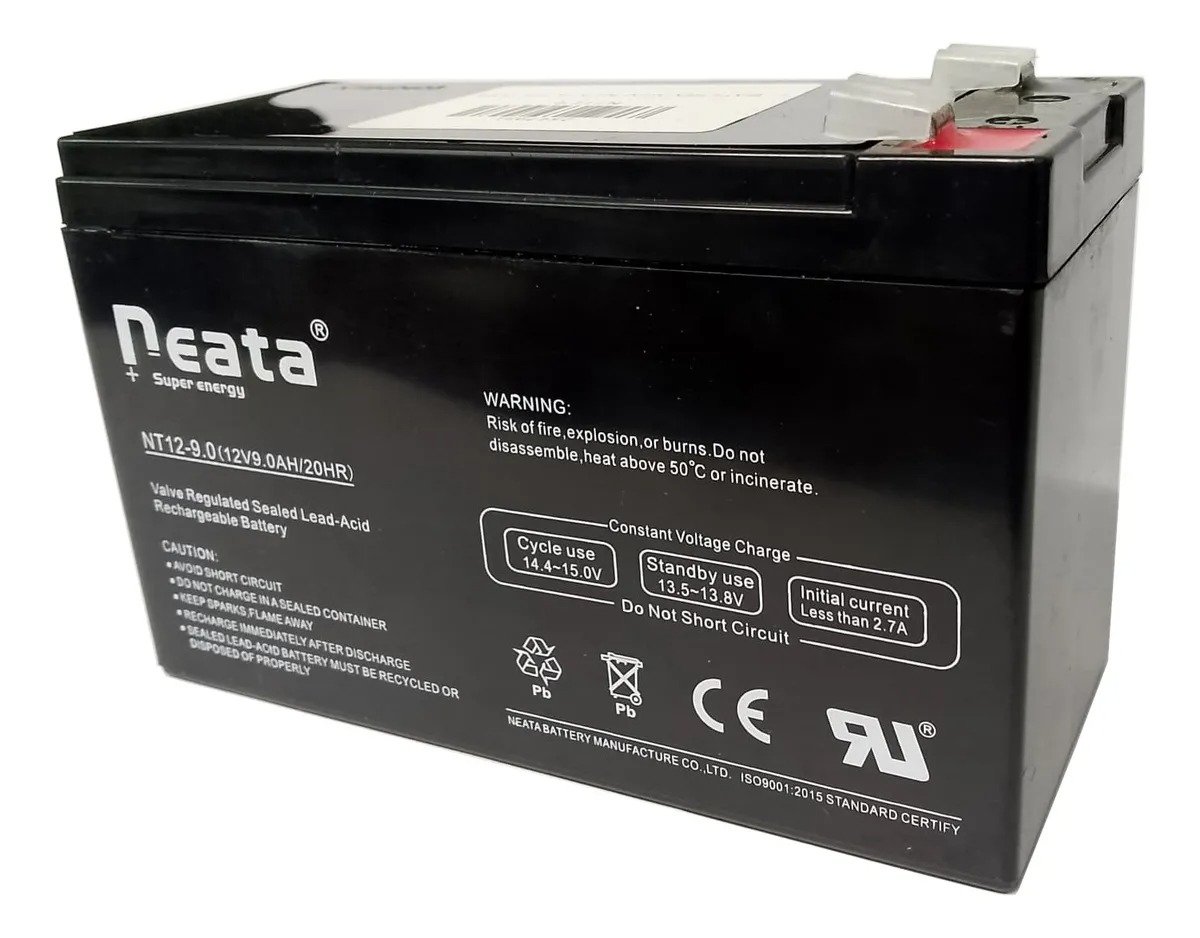 Imagen del Producto: BATERIA AGM NEATA 12V-9AH HQ en Area Electric