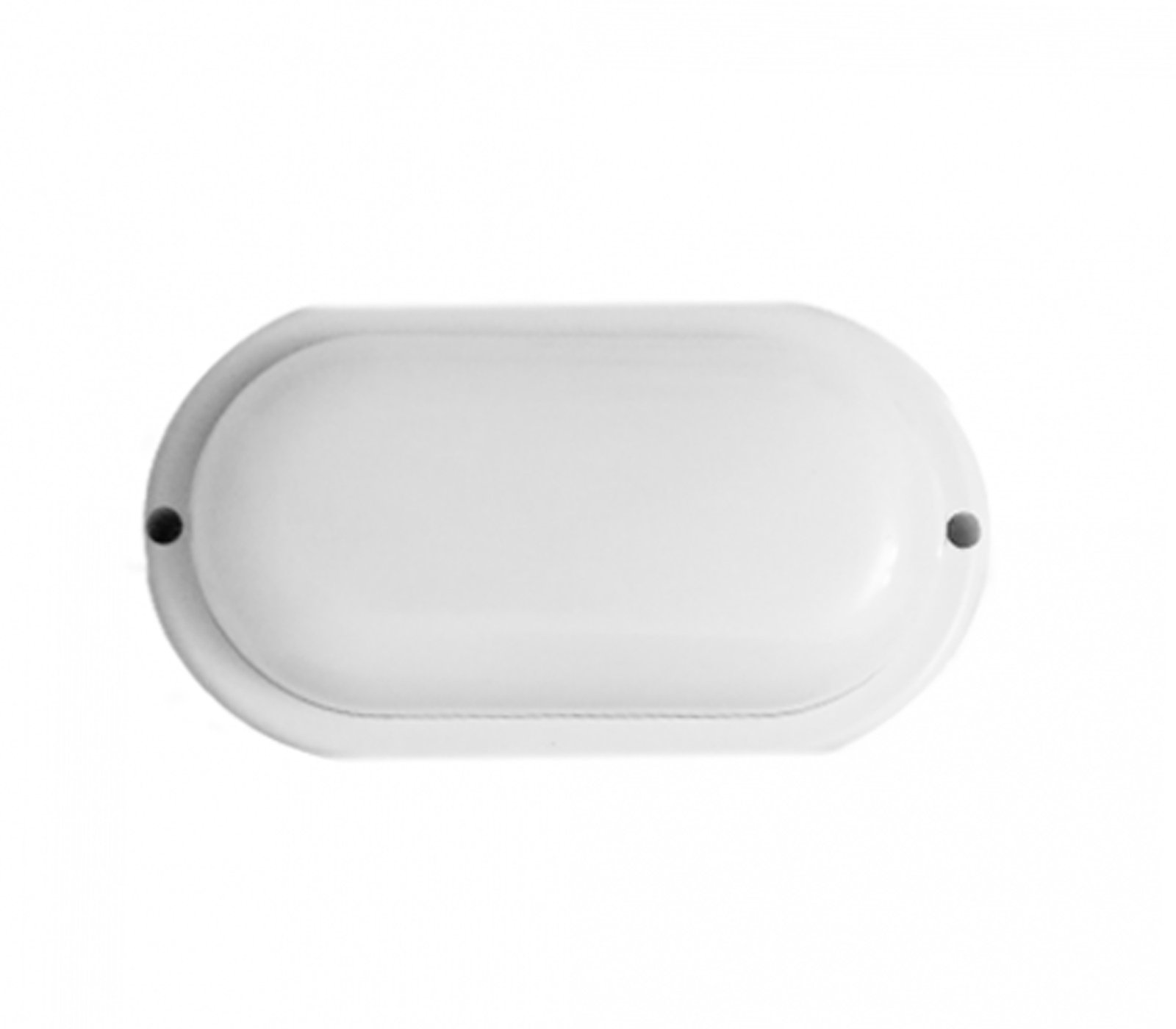 Imagen del Producto: VAPOLETA OVALADA BLANCA LED 12W LUZ CALIDO 3000K MERCURY en Area Electric