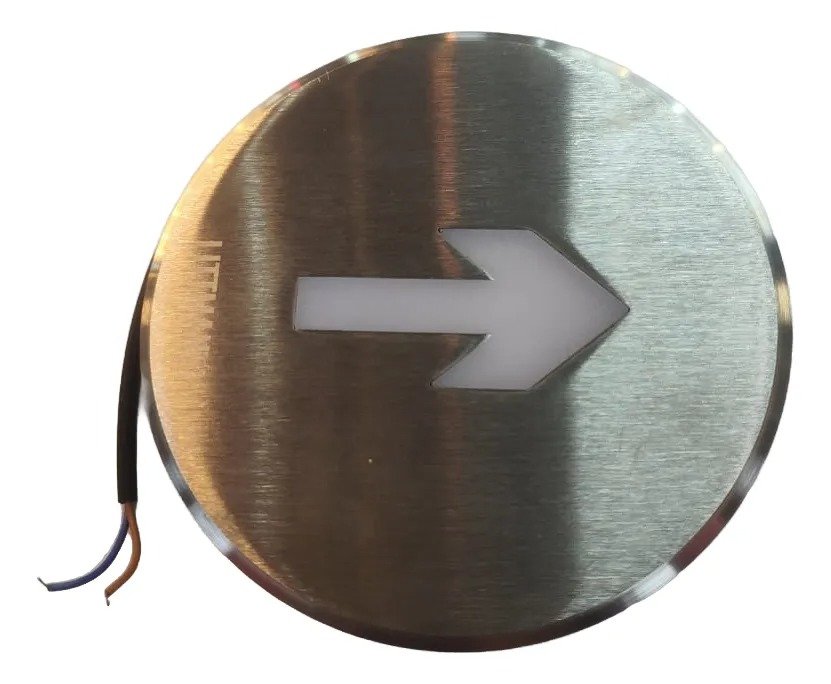 Imagen del Producto: SEÑAL LED DE EMERGENCIA 1 DIRECCION CON BASE DURACION 3 HORAS LITTMAN en Area Electric