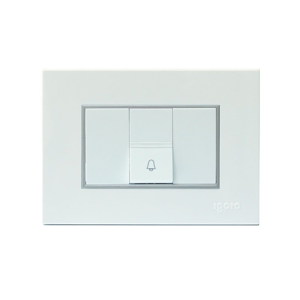 Imagen del Producto: INTERRUPTOR TIPO TIMBRE BLANCO - IGOTO en Area Electric
