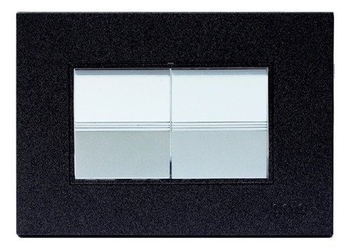Imagen del Producto: INTERRUPTOR DOBLE NEGRO - IGOTO en Area Electric