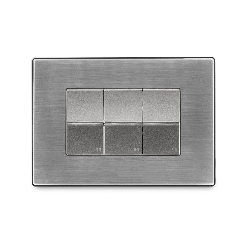 Imagen del Producto: INTERRUPTOR TRIPLE PLATA - IGOTO en Area Electric