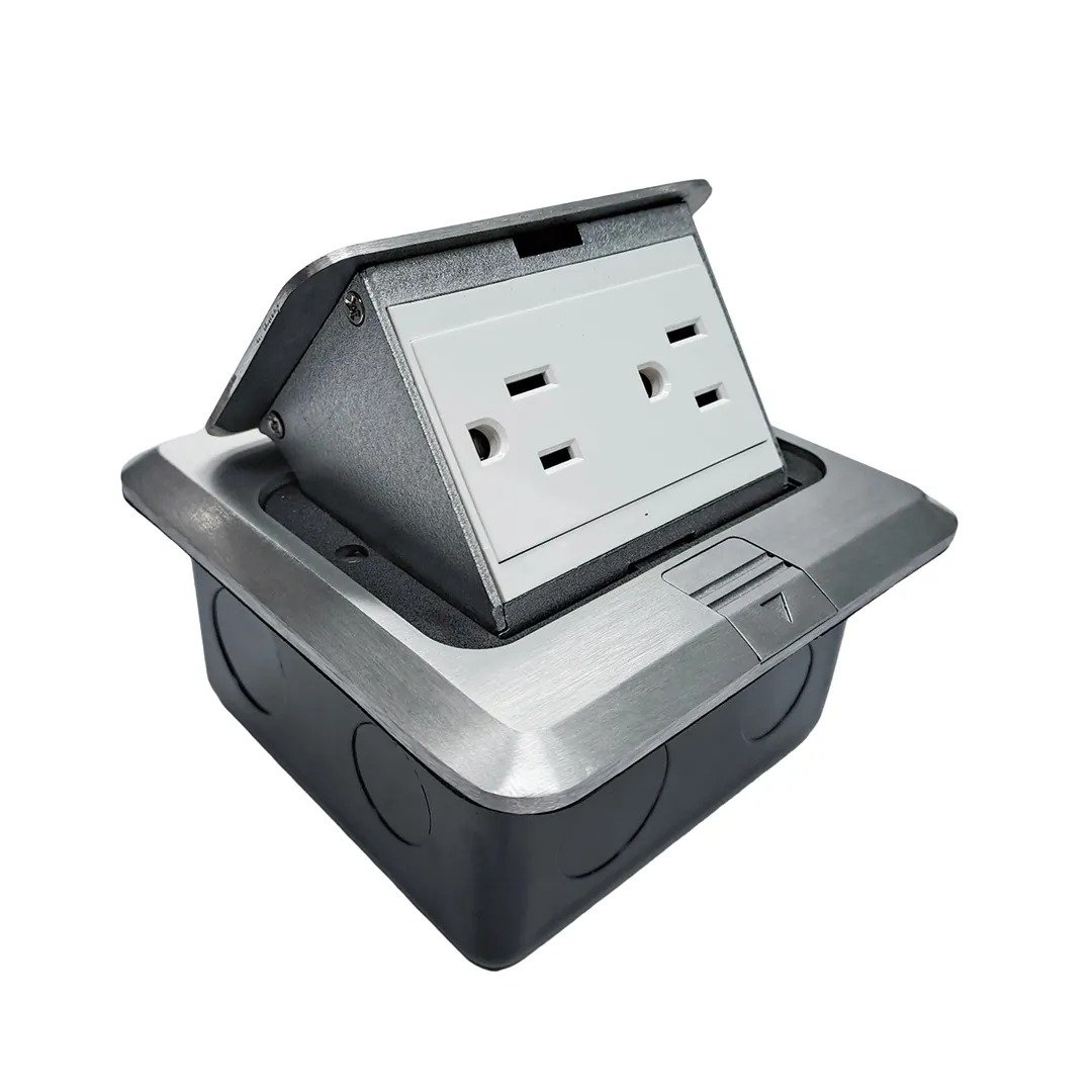 Imagen del Producto: TOMACORRIENTE DOBLE PARA EMPOTRAR - IGOTO en Area Electric