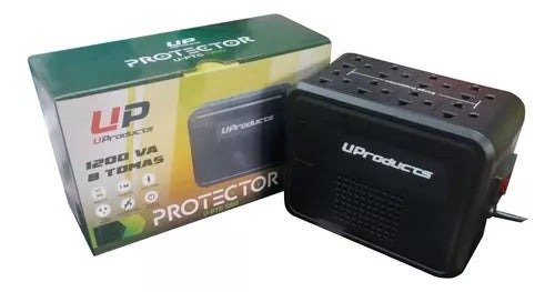 Imagen del Producto: PROTECTOR DE CORRIENTE 1200V 8 TOMAS U PRODUCTS en Area Electric