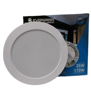 Imagen del Producto: PANEL LED DOB 25W RED/SOB 6400K EVERGREEN en Area Electric