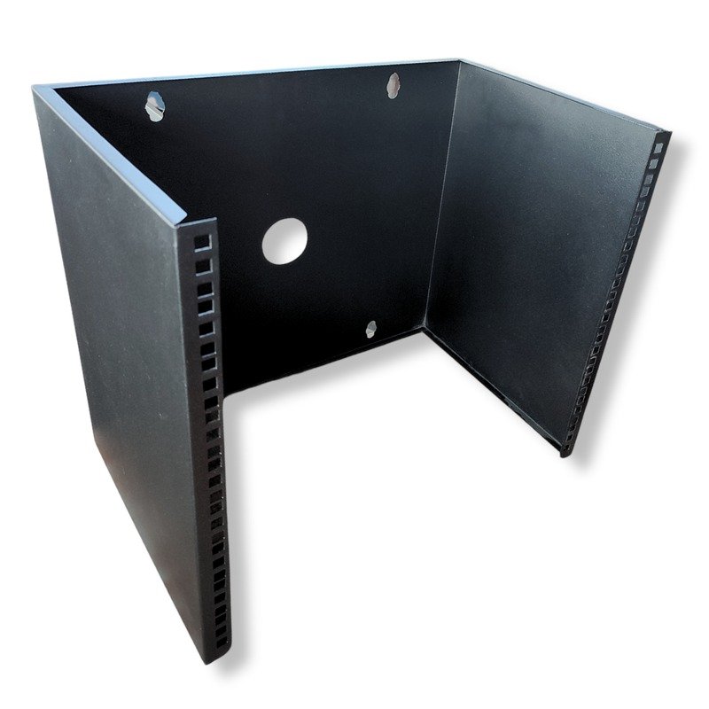 Imagen del Producto: RACK ABIERTO DE PARED 9U NEGRO - METALNET en Area Electric