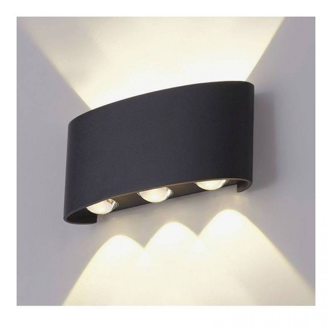Imagen del Producto: APLIQUES LED DE PARED 6W - 3000K - CALIDO -  METAL AA en Area Electric