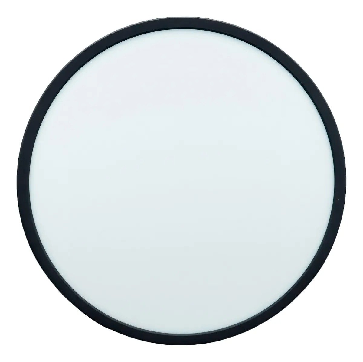Imagen del Producto: LAMPARA SUPERFICIAL SUSPENDIBLE GALAXY / 36W / 85-277V / 3.200-6.500K/ BORDE NEGRO HAMMER en Area Electric