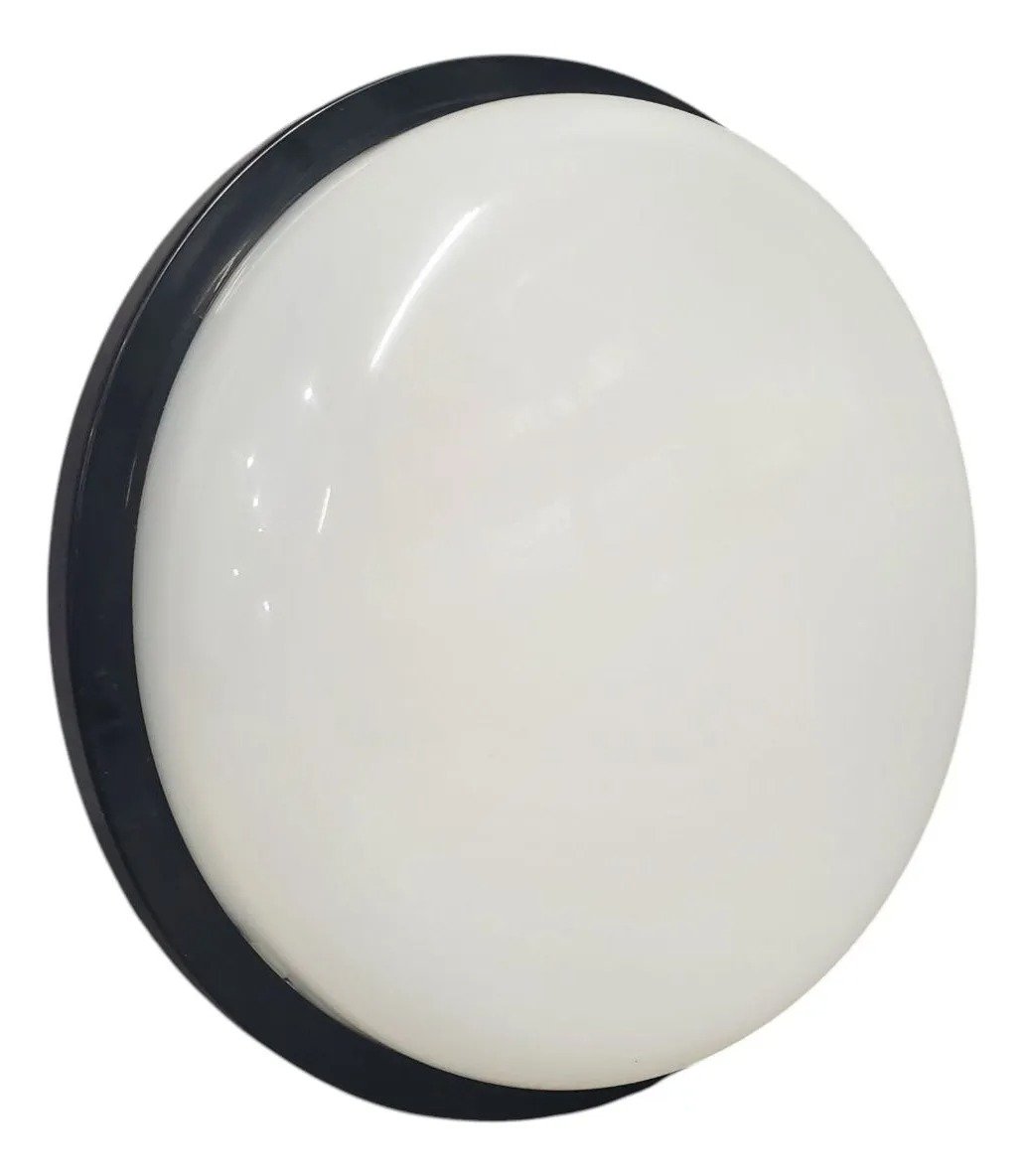 Imagen del Producto: VAPOLETA LED CIRCULAR BORDE NEGRO / 20W / 100LM*W / 85-277V / 6500K / PVC / IP54 /RESISTENTE AL AGUA HAMMER en Area Electric