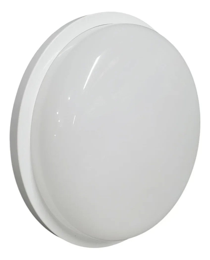 Imagen del Producto: VAPOLETA LED CIRCULAR BORDE BLANCO / 20W / 100LM*W / 85-277V / 6500K / PVC / IP54 /RESISTENTE AL AGUA HAMMER en Area Electric