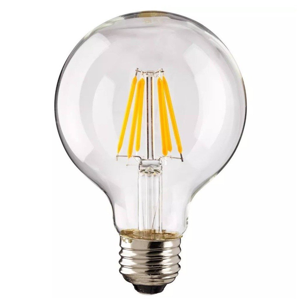 Imagen del Producto: FILAMENT BULB - TIPO GLOBO - 6W - 32K - G95 - E27 - 85/265V HAMMER en Area Electric