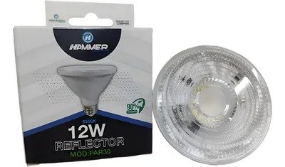 Imagen del Producto: PAR 30 LED HAMMER REFLECTOR 12W 6500K - E27 -1080 LUMENES - IP20 en Area Electric