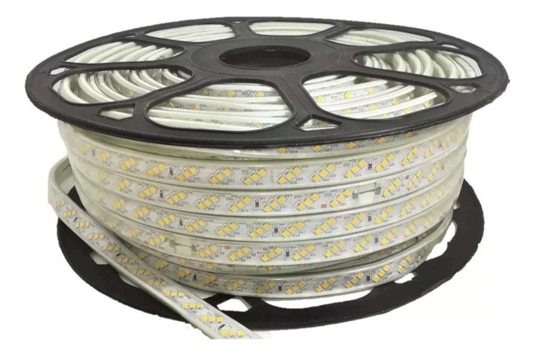 Imagen del Producto: CINTA TRIPLE CHIP CALIDA 50MTS 110V CHIP 2835 PAKOLED en Area Electric