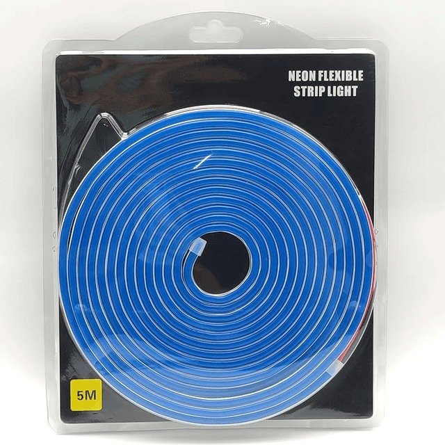 Imagen del Producto: CINTA NEON FLEX 6X12MM/12VDC/IP64/10WXM/5M/AZUL FRIO ANTORVEN en Area Electric