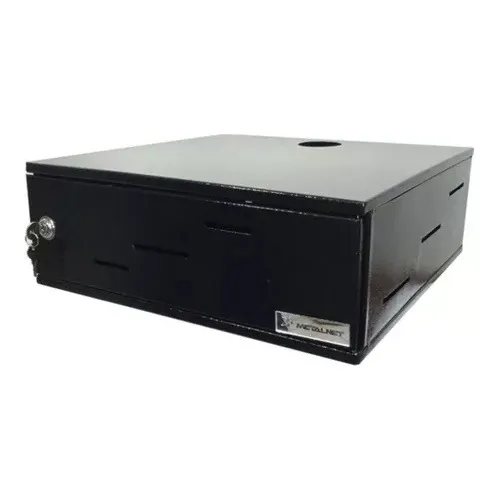 Imagen del Producto: RACK GABINETE CERRADO VENTILADO ESPECIAL PARA DVR (14.5X40X40) CM COLOR NEGRO METALNET en Area Electric