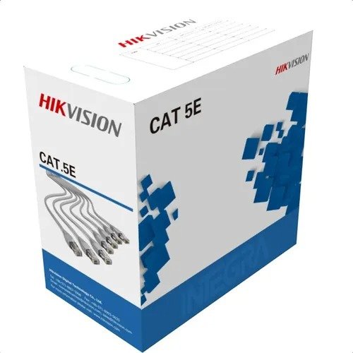 Imagen del Producto: CABLE UTP CAT5 PARA INTERIOR GRIS 100% COBRE HIKVISION en Area Electric