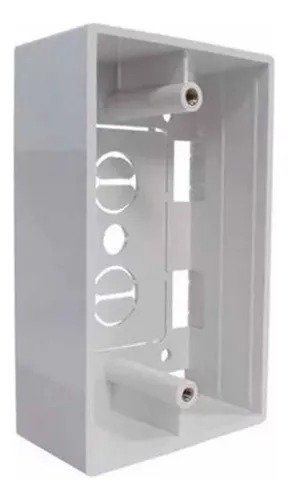 Imagen del Producto: CAJA TERMINACION 4" X 2" BLANCA QNET en Area Electric