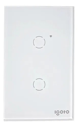 Imagen del Producto: INTERRUPTOR WIFI DOBLE - IGOTO en Area Electric